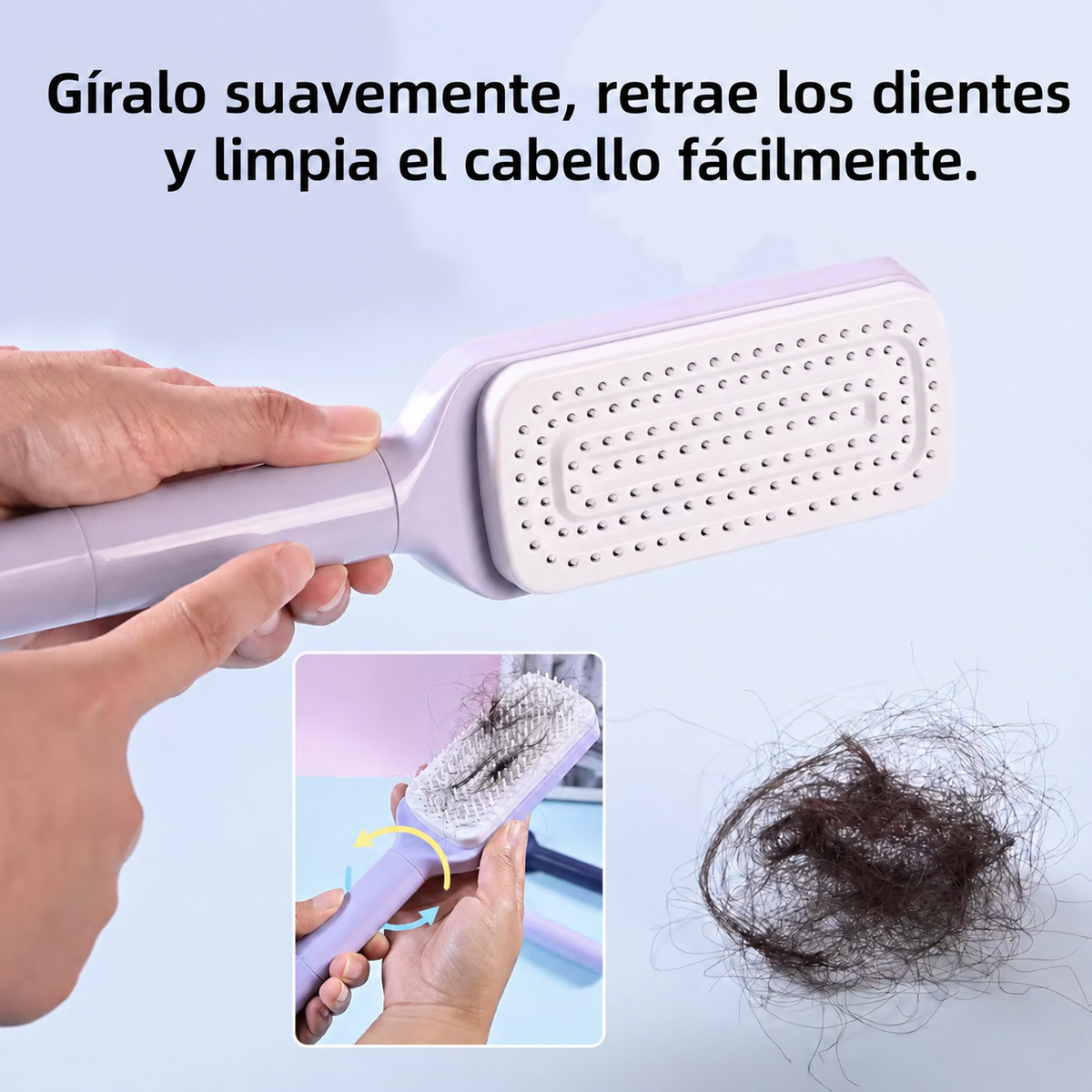 Axolven CleanBrush™ | Cepillo Autolimpiante