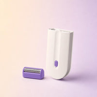Depilador eléctrico indoloro con cabezal desmontable